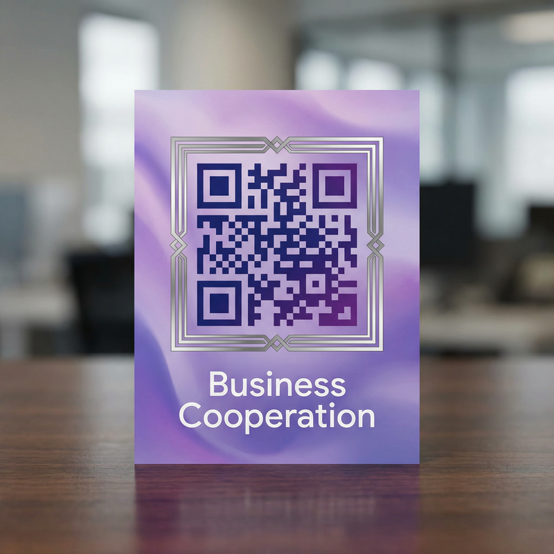 菠萝商务二维码