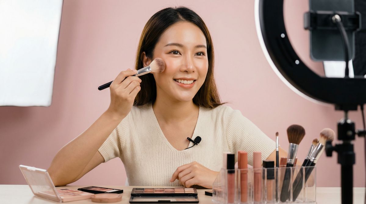 菠萝美妆视频教程